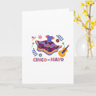Cartão de Boas Festas do Cinco de Mayo!