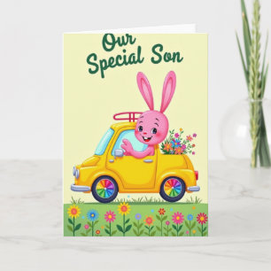 Cartão de Boas Festas do Filho Especial Feliz