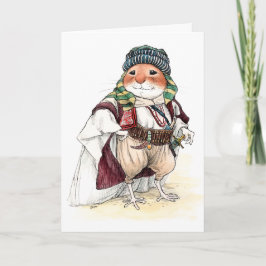 Cartão de Boas Festas do Rato Valentino