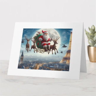 Cartão de Boas Festas Dobrado