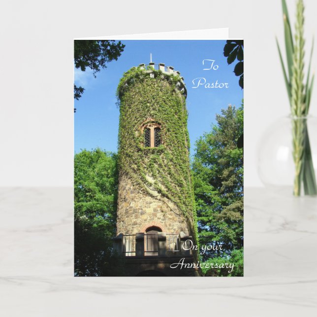 Cartão de Boas Festas Dobrado de Aniversário do Pa (Frente)