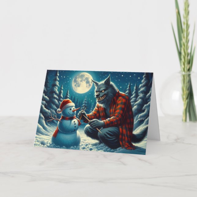 Cartão de Boas Festas Dobrável (Frente)