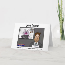 Cartão de Boas Festas Dobrável Galinheiro Golpe