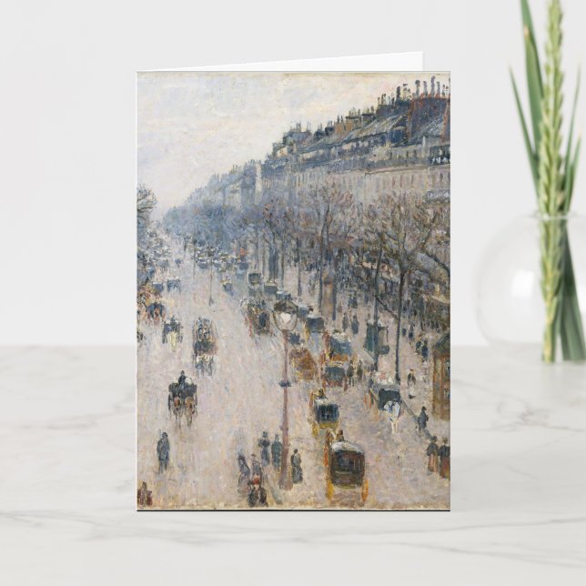 Cartão de Boas Festas Francês (Frente)