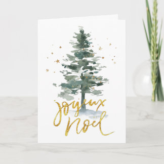 Cartão de Boas Festas Joyeux Noel