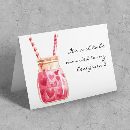Cartão de Boas Festas para Casados e Melhores Amig