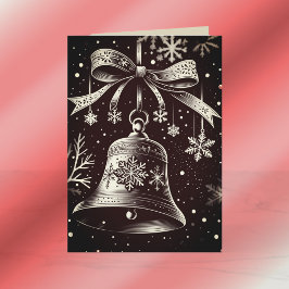 Cartão de Boas Festas Personalizado com Campainha