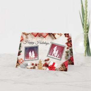 Cartão de Boas Festas Personalizável