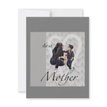 Cartão de Boas Festas Plano Feliz Dia das Mães par