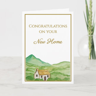 Cartão de Boas-Vindas à Nova Casa, 5x7