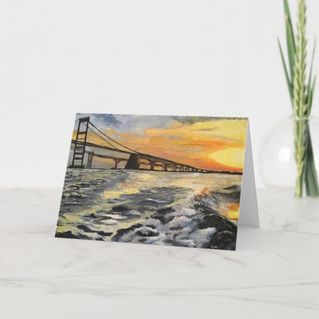 Cartão de Boas-Vindas Annapolis Maryland em Branco (Frente)