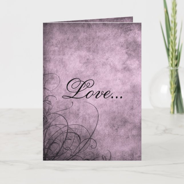 Cartão de Boas-Vindas: Coleção Twilight do Amor (Frente)