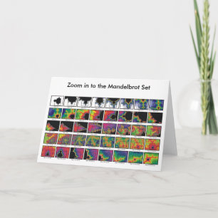 Cartão de Boas-Vindas com Zoom Altamente Carregado