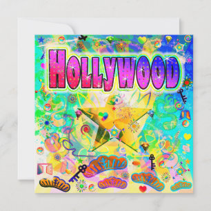 Cartão de Boas-vindas da Era de Hollywood