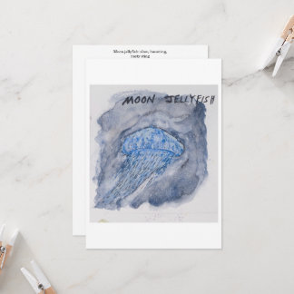 Cartão de Boas-Vindas de Água-Viva