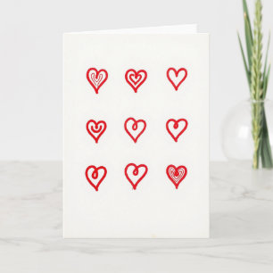 Cartão de Boas Vindas de Amor Sincero