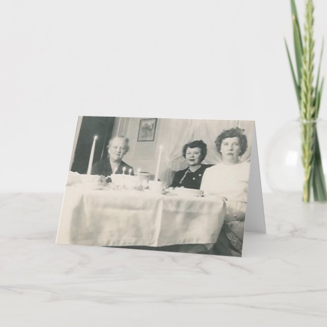 cartão de boas-vindas de aniversários (Frente)