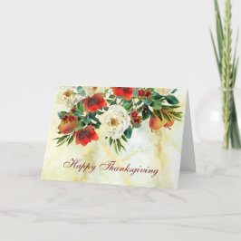 Cartão de Boas-Vindas de Jardim de Aquarela do Dia