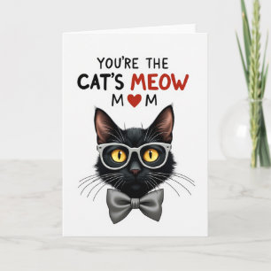 Cartão de Boas Vindas do Mia dos Gatos Listrados