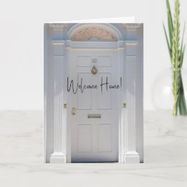 Cartão de Boas-Vindas Dobrado