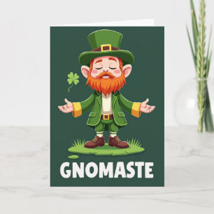 Cartão de Boas-Vindas Gnomaste Amigo