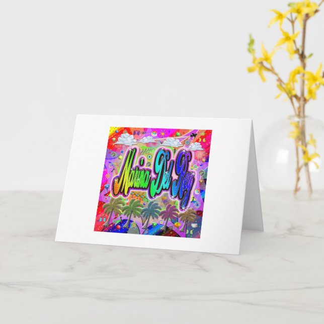 Cartão de Boas-Vindas Marina Del Rey Vista Express (Flor Amarela)