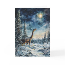 Cartão de Boas-vindas 'Noite Estelar Dino-mite'