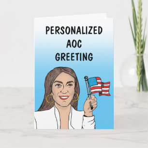 Cartão de Boas-Vindas Personalizado AOC