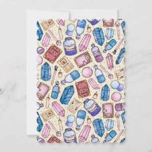 Cartão de Boas-Vindas Plano de Maravilhas de Bruxa