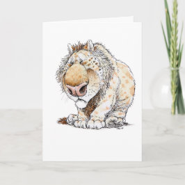 Cartão de Boas-Vindas Sentindo-me Bestial