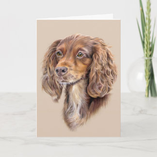 Cartão de Boas-vindas Springer Sprocker Cocker Spa