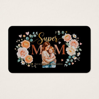 Cartão de Boas Vindas Super Mamãe 💖 Cartão de Per