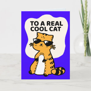 Cartão de Boia para o NASCIMENTO de CAT