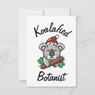 Cartão de Botânico Koalificado