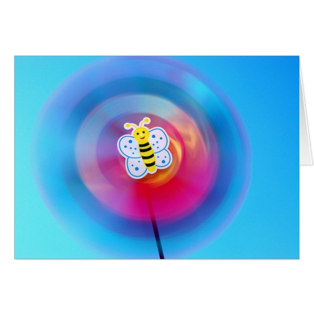 Cartão de brinquedo para PinWheel (Frente Horizontal)