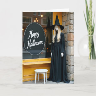 Cartão de Bruxas Feliz Halloween