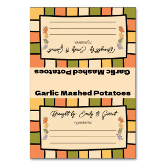 Cartão de Buffet de Friendsgiving