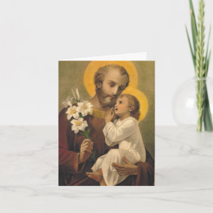 Cartão de Buquê Espiritual de São José