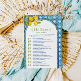 Cartão de Calçado para Limão Mediterrâneo