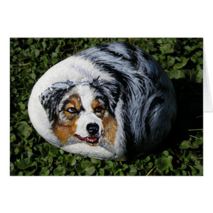 Cartão de cão "Merlin"
