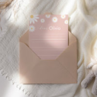 Cartão de Cápsula de Primeiro Aniversário da Daisy