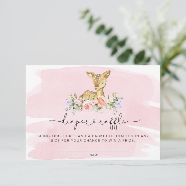 Cartão de Cartão de Cartão de Bilhete de Fralda Ro (Em pé/Frente)