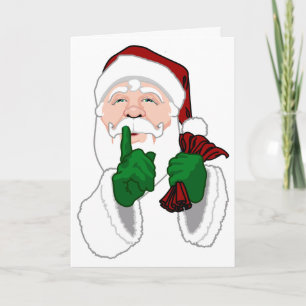 Cartão de Cartões de natal de Cartões Santa Clause