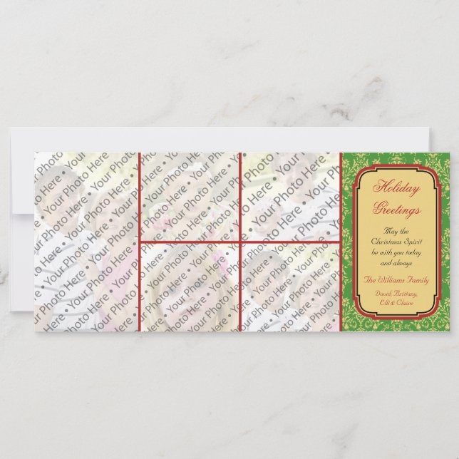 Cartão de Cartões de natal de Natal Personalizado  (Frente)