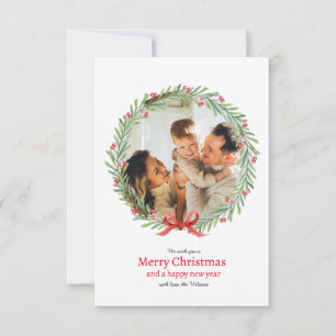 Cartão de Cartões de natal de Natal Wreath
