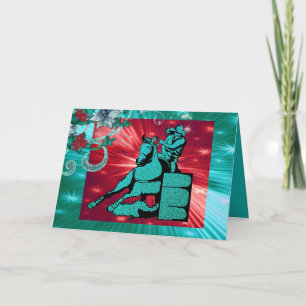 Cartão de cartões de natal ocidental do piloto do