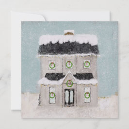 Cartão de Casa de Natal