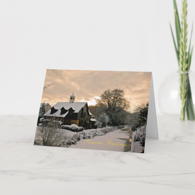 Cartão de Casa de Relógio (Frente)