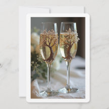 Cartão de casamento