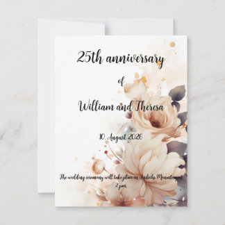 Cartão de Casamento